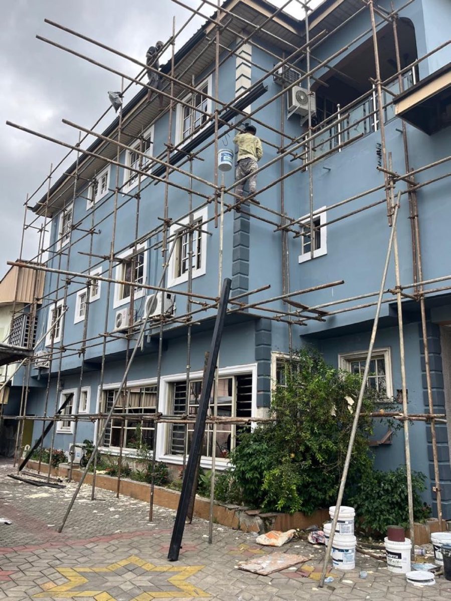 Three-Storey Block Repaint after transformation